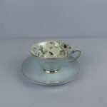 IHW Fine Bone Cup & Saucer 6+6 Pcs Set Golden Line – 140418GB
