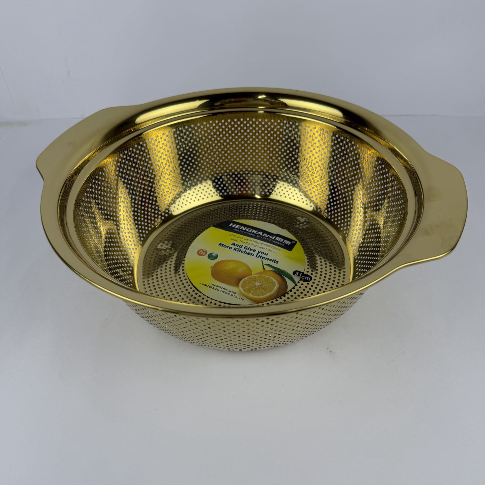 Strainer gold color 29 x 10cm – 20129g