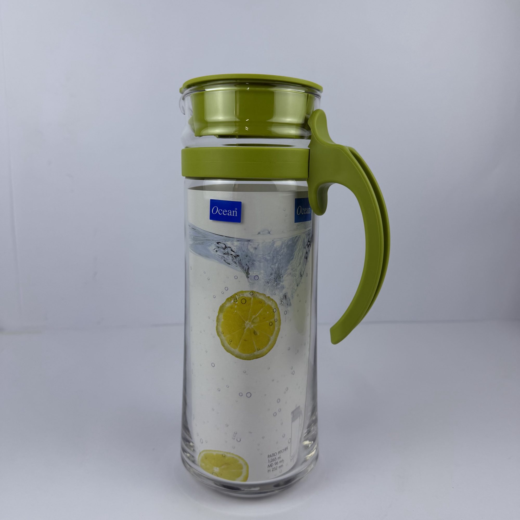 Ocean patio pitcher 1265ml green color – 5v0401 5 Ocean patio pitcher 1265ml green color – 5v0401