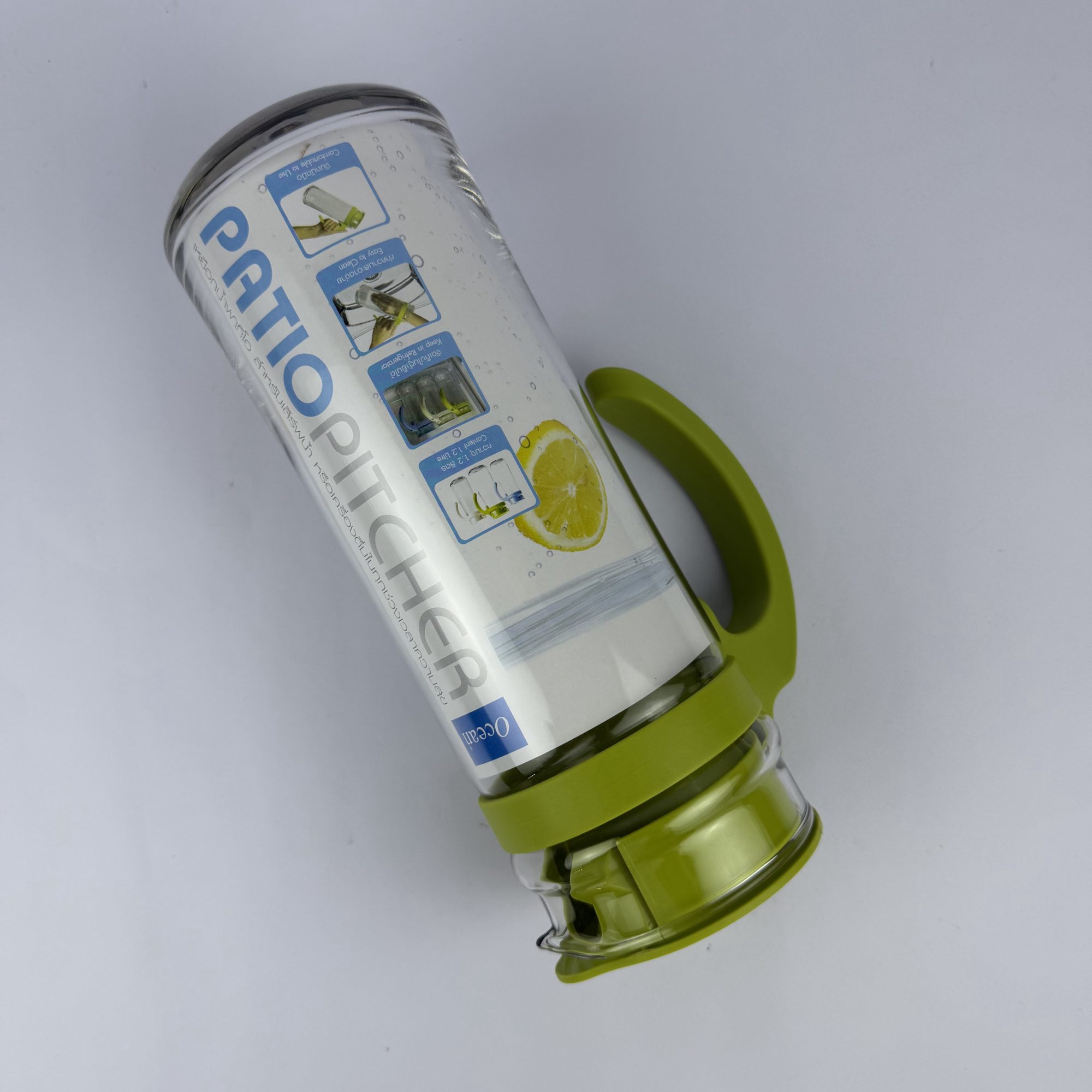 Ocean patio pitcher 1265ml green color – 5v0401 4 Ocean patio pitcher 1265ml green color – 5v0401
